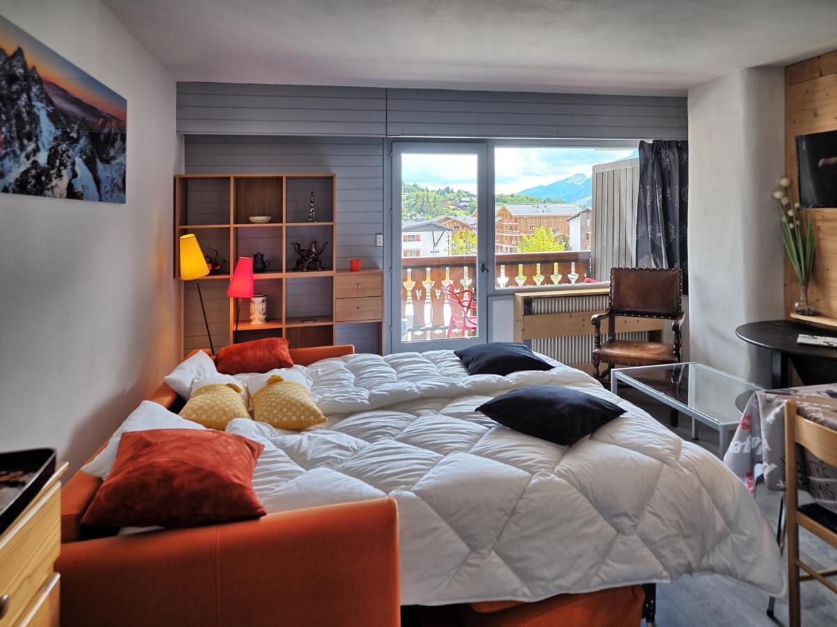 Vintage Chic -Central, Wifi, Mountain View Les Carroz d'Araches Ngoại thất bức ảnh