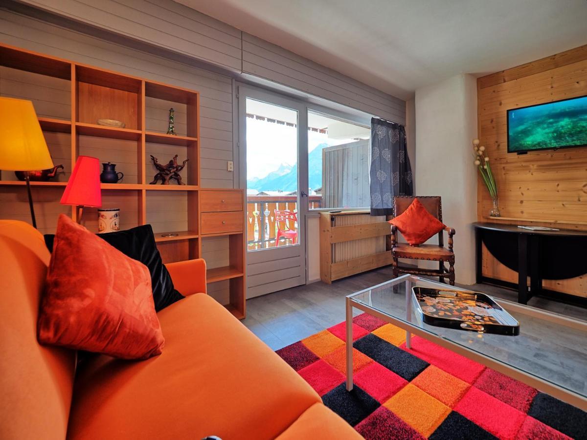 Vintage Chic -Central, Wifi, Mountain View Les Carroz d'Araches Ngoại thất bức ảnh