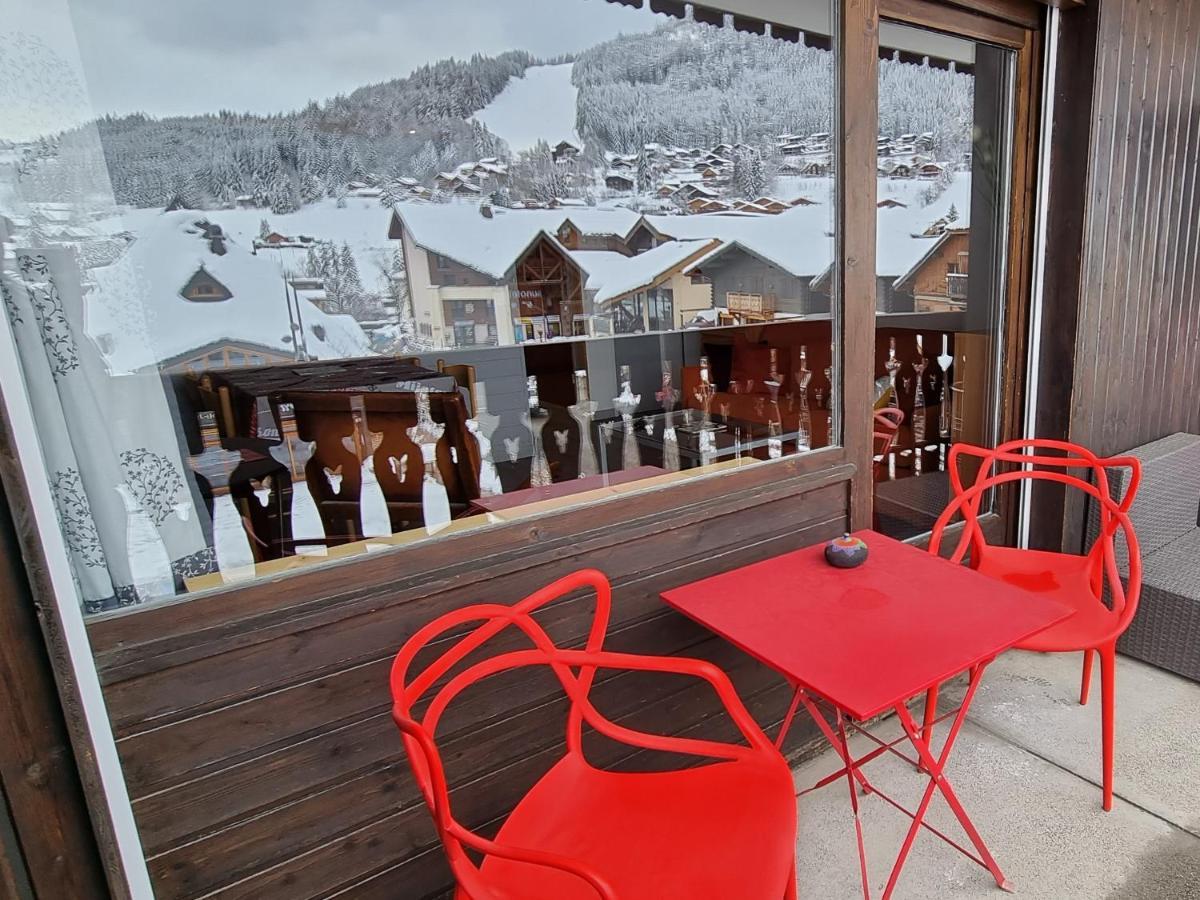 Vintage Chic -Central, Wifi, Mountain View Les Carroz d'Araches Ngoại thất bức ảnh