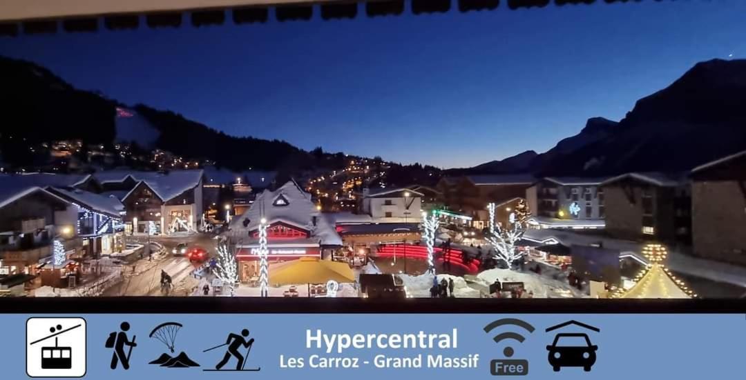 Vintage Chic -Central, Wifi, Mountain View Les Carroz d'Araches Ngoại thất bức ảnh